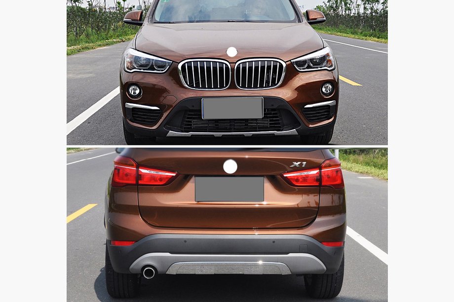 BMW X1 F48 2015–2022 Přední a zadní nástavce nárazníku (2 ks) Image