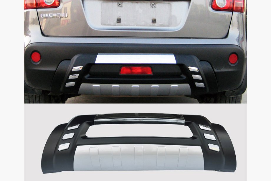 Nissan Qashqai 2007–2010 Zadní difuzor V2 (šedý plast) Image