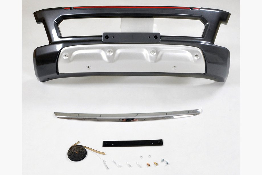 Isuzu D-Max 2011–2019 Přední lip spoiler V2 (2015↗) Image