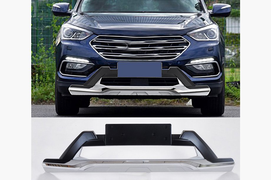 Hyundai Santa Fe 3 2012–2018 Přední a zadní lip spoilery (2016-2018) Image