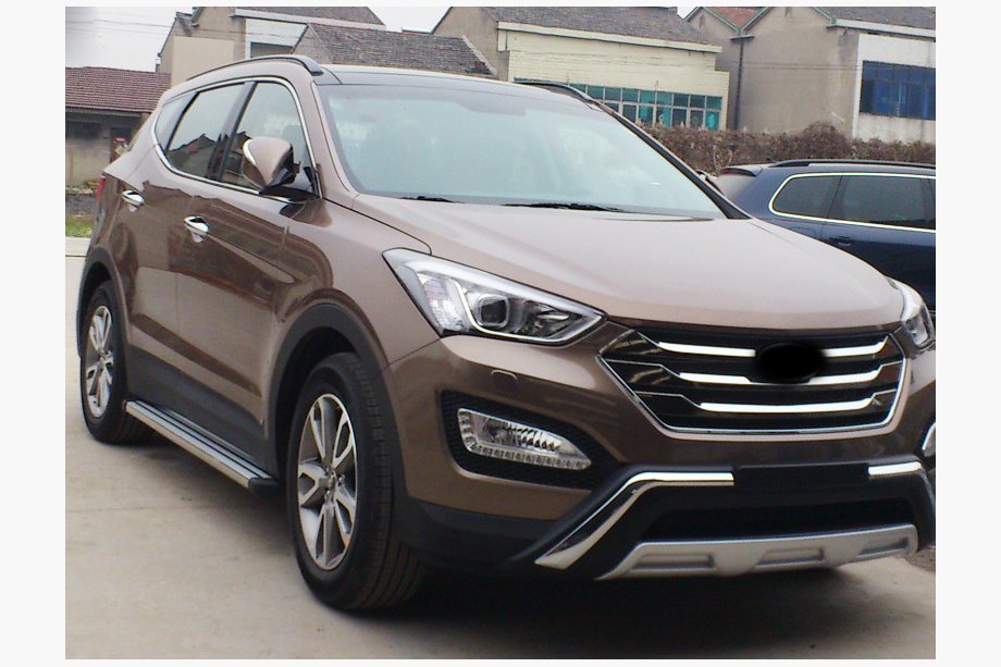 Hyundai Santa Fe 3 2012–2018 Přední lip spoiler (2012-2016) Image