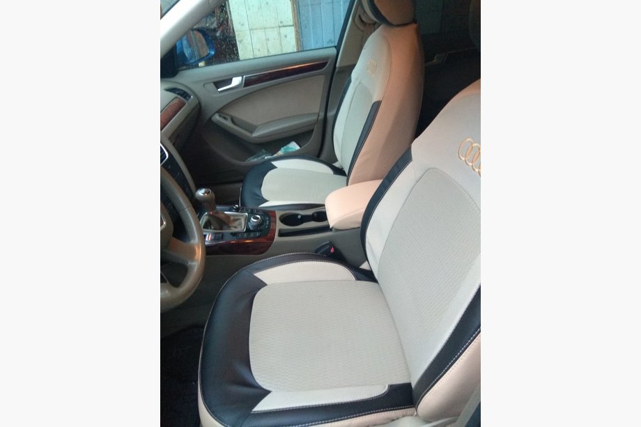 Audi A4 B8 2007–2015 Autopotahy (eko kůže↗látka, Premium) Image
