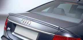Audi A6 C6 2004–2011 Spoiler (3dílný, k lakování) fotografie 1