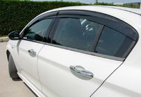 Fiat Tipo 2016– Spodní okenní lišty – tmavý chrom (nerez) fotografie 1