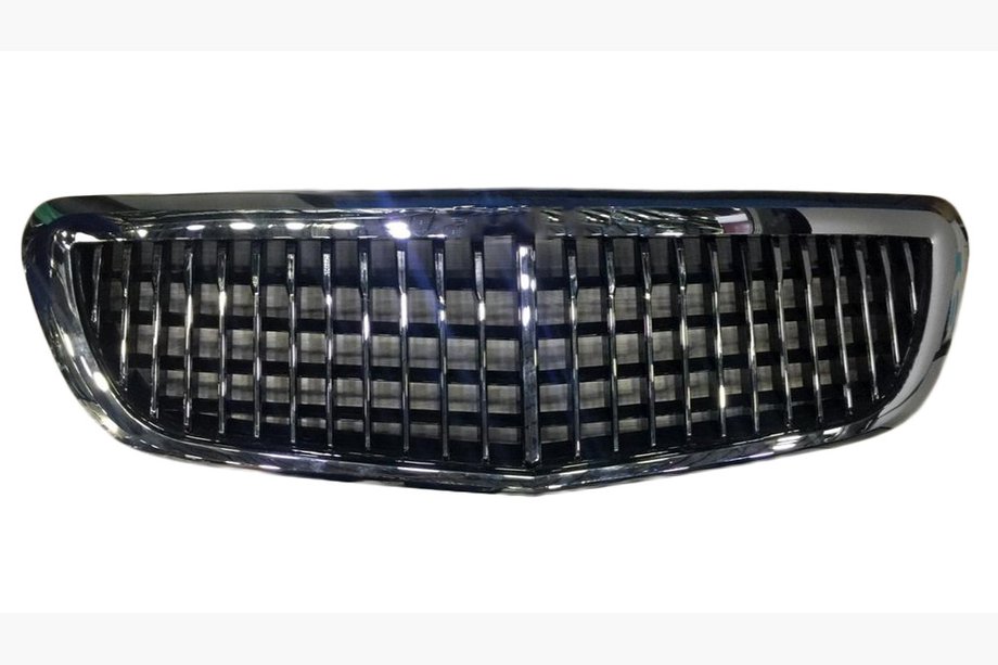 Mercedes Vito/V-class W447 2014– Přední maska chladiče Maybach (2014-2019 pro V-class) S chromovanými lištami Image