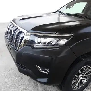 Mračítka na světlomety (2 ks, pro LED) Toyota Land Cruiser Prado 150 2009–2023 fotografie 2