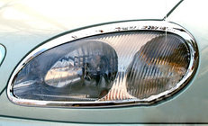 Daewoo Lanos 1998–2017 Rámečky světlometů (2 ks, plast) fotografie 1