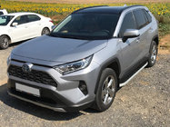 Toyota Rav 4 2019–2025 Boční prahy Tayga Grey (2 ks, hliník) fotografie 1