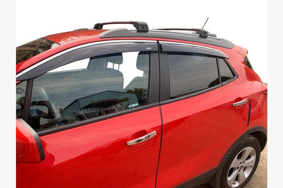 Opel Mokka 2012–2021 Okenní ofuky s chromovanou lištou (4 ks, Niken) Image