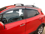 Opel Mokka 2012–2021 Okenní ofuky s chromovanou lištou (4 ks, Niken) fotografie 1