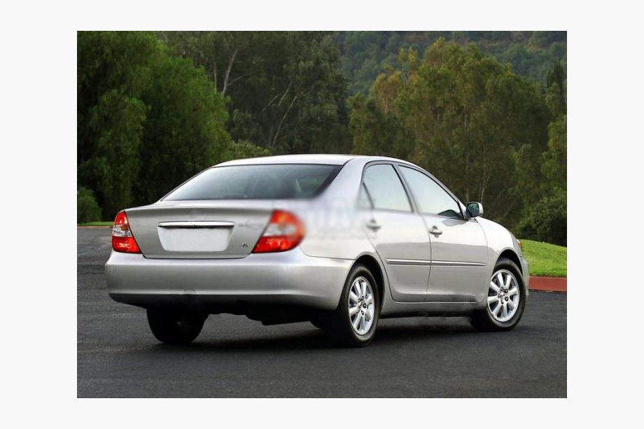 Toyota Camry 2001–2006 Chromová lišta nad SPZ Image