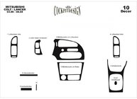 Mitsubishi Colt 1996–2004 Kryty palubní desky Hliník fotografie 5