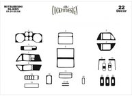 Mitsubishi Pajero Wagon III 1999–2006 Lišty na palubní desku (Meric) fotografie 2