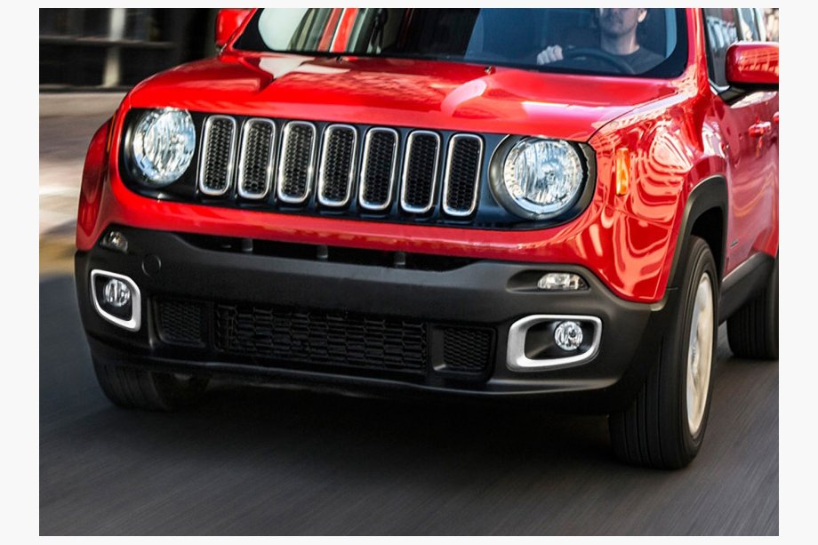 Jeep Renegade 2014– Chromové rámečky mlhovek 2014-2018 (2 ks, nerez) Image