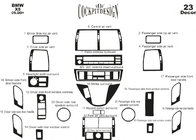 BMW X5 E53 1999–2006 Kryty palubní desky V-1 Hliník fotografie 3