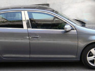 BMW řady 3 E90/E91 2005–2011 Nerezové kryty sloupků dveří Carmos - turecká ocel fotografie 4