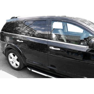Ozdobné okenní lišty (6 ks, nerez) Dodge Journey 2008–2020 fotografie 1