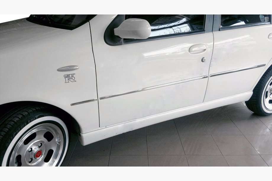 Fiat Palio 1996–2011 Dveřní lišty (6 ks, nerez) Image