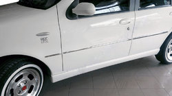 Fiat Palio 1996–2011 Dveřní lišty (6 ks, nerez) fotografie 1