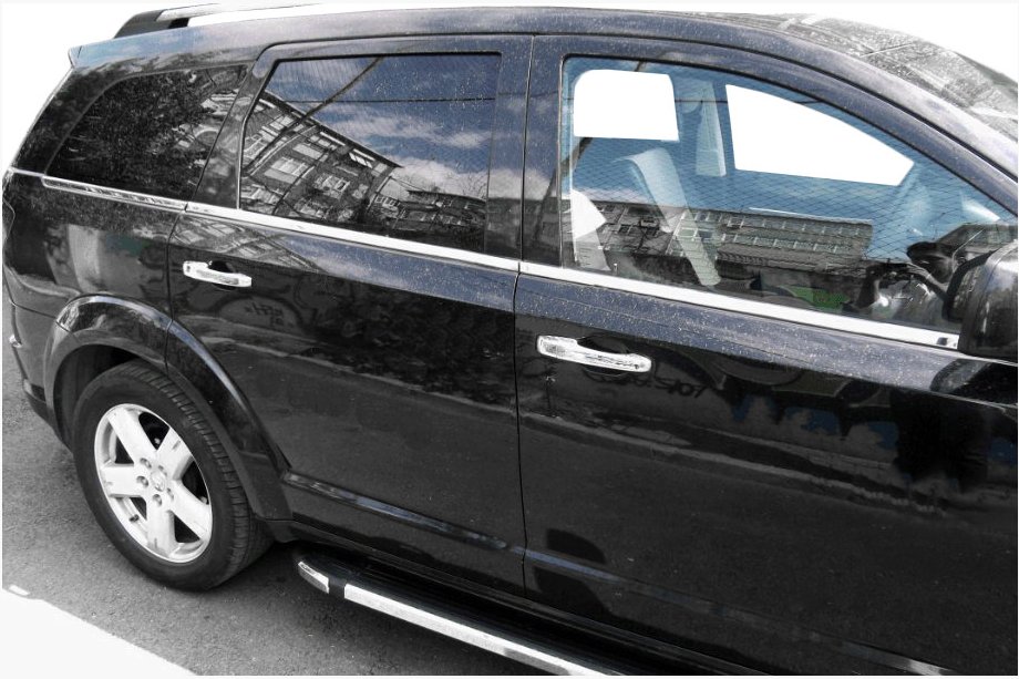 Fiat Freemont 2011–2016 Okenní lišty (6 ks, nerez) Image
