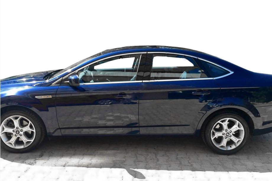 Ford Mondeo 2008–2014 Horní lišty oken (6 ks, nerez) Image