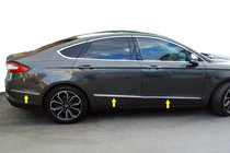 Ford Fusion 2012–2020 Nerezové dveřní lišty (6 ks) fotografie 1