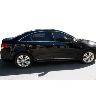 Nerezové kryty dveřních lišt Chevrolet Cruze 2009–2015 fotografie 1