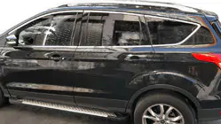 Ford Kuga 2008–2013 Horní okenní lišty (nerez) fotografie 1
