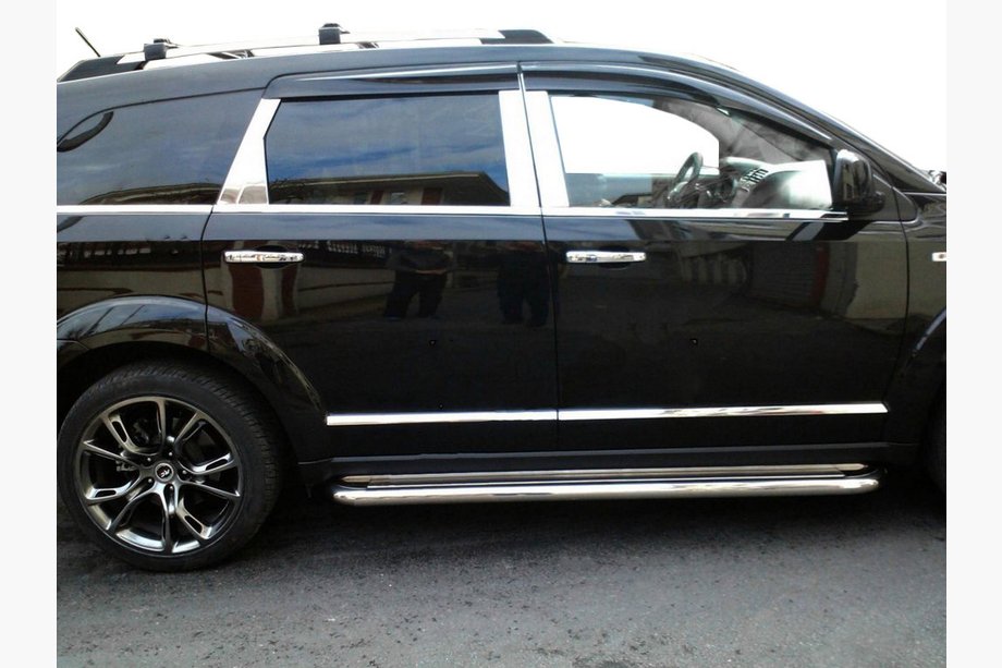 Dodge Journey 2008–2020 Chromové lišty dveří (4 ks, nerez) Image