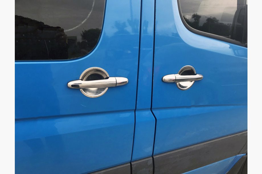 Volkswagen Crafter 2006–2016 Chromové kryty pod kliky (4 ks, nerez) Image