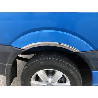 Úzké lišty na lemy blatníků (4 ks, nerez) Mercedes Sprinter W906 2006–2018 fotografie 1