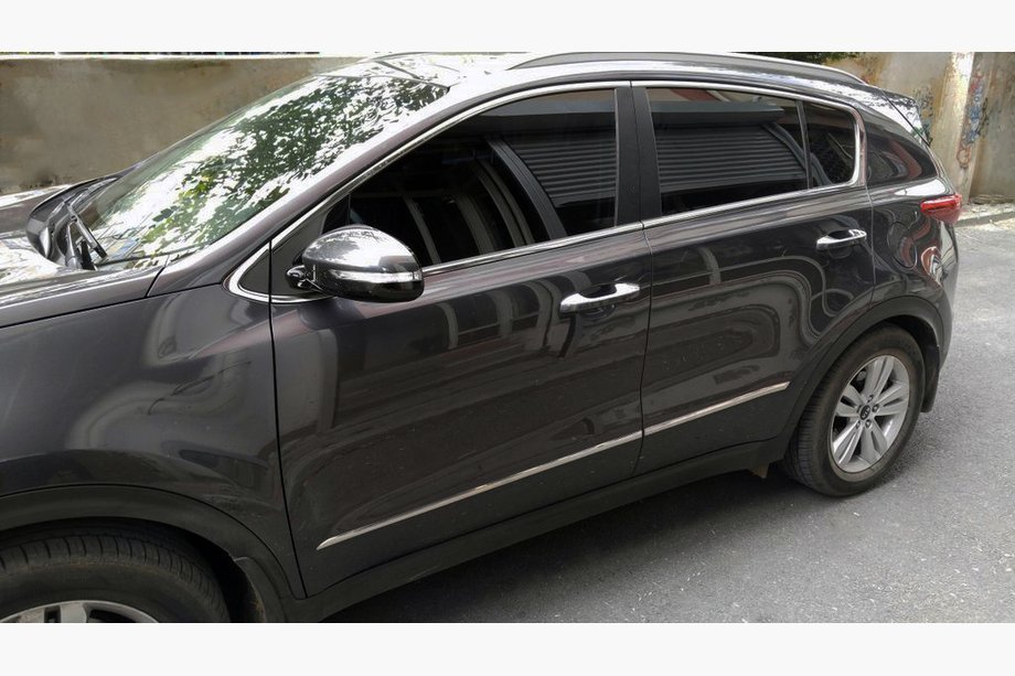 Kia Sportage 2015–2021 Nerezové lišty na dveře (4 ks) Image
