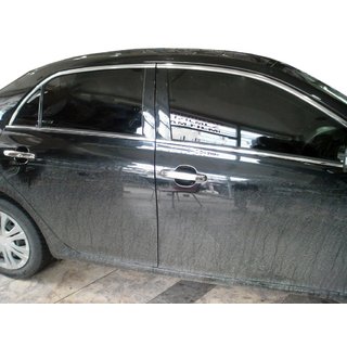 Horní lišty oken (4 ks, nerez) Toyota Corolla 2007–2013 fotografie 1