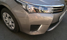 Toyota Corolla 2013–2019 Nerezové rámečky mlhovek (2013-2016) fotografie 1