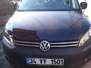 Volkswagen Caddy 2010–2015 Chromové lišty na masku (úzký model) fotografie 2