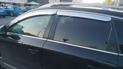 Opel Antara 2006–2017 Okenní deflektory CHROM (4 ks, Korea) fotografie 1