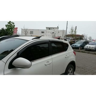 Střešní ližiny CHROM Nissan Qashqai 2007–2010 fotografie 2