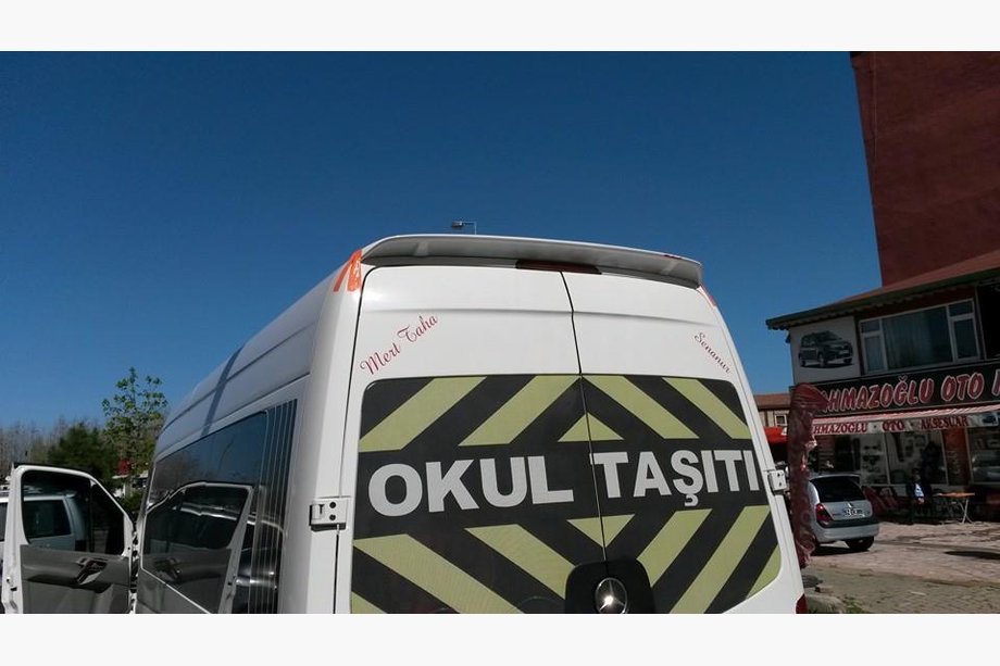 Volkswagen Crafter 2006–2016 Spoiler Anatomik (úzká verze, k lakování) Fotografie 7