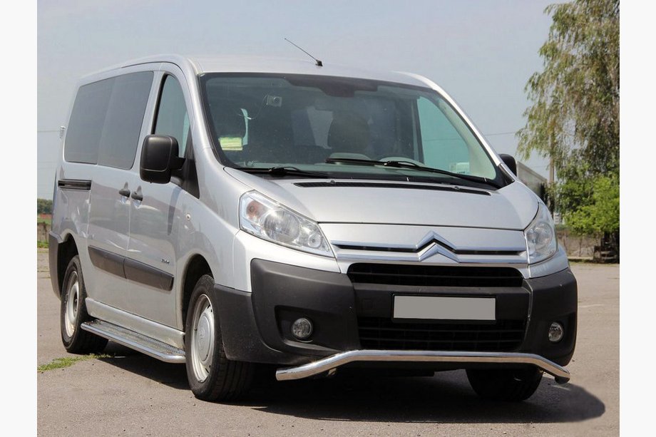 Citroen Jumpy 2007–2017 Přední ochranný rám ST007 (nerez) 60 mm Image