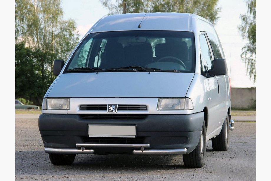 Citroen Jumpy 1996–2007 Přední ochranný rám ST009 (nerez) 60 mm Image