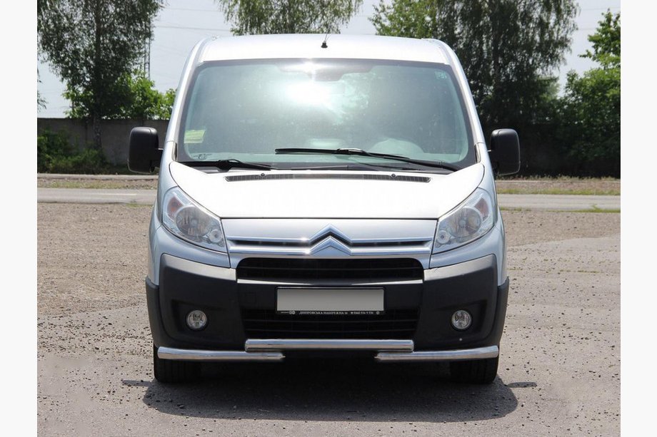 Citroen Jumpy 2007–2017 Přední ochranný rám ST009 (nerez) 51 mm Image