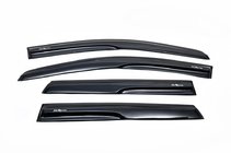 Nissan Qashqai 2010–2014 Ofuky oken (4 ks, MyRacing) fotografie 1