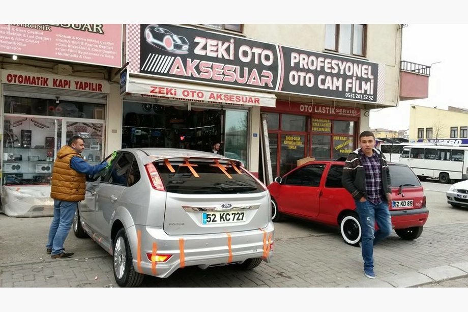 Ford Focus II 2005–2008 Nástavec na zadní nárazník HB (k lakování) Fotografie 2