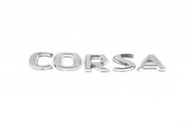 Opel Corsa C 2000–2006 Nápis Corsa 12,5 cm x 1,6 cm fotografie 1