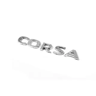 Nápis Corsa 12,5 cm x 1,6 cm fotografie 3