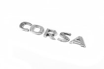 Opel Corsa C 2000–2006 Nápis Corsa 12,5 cm x 1,6 cm fotografie 3