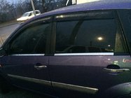 Ford Fiesta 2002–2008 Vnější ozdobné lišty oken (4 ks, nerez) OmsaLine – italská nerezová ocel fotografie 4