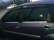 Ford Fiesta 2002–2008 Vnější ozdobné lišty oken (4 ks, nerez) fotografie 4
