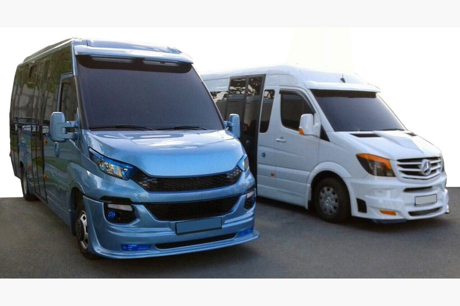 Iveco Daily 2014– Přední lip spoiler na nárazník (k lakování) Image