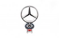 Mercedes S-class W221 2005–2013 Emblém zaměřovač (s nápisem) fotografie 1